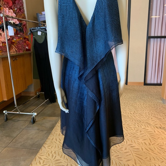 Halston Heritage hi low dress. - Picture 3 of 4